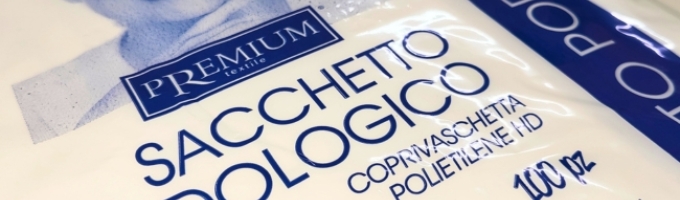 Sacchetto Podologico Coprivaschetta in Polietilene HD, 100pz